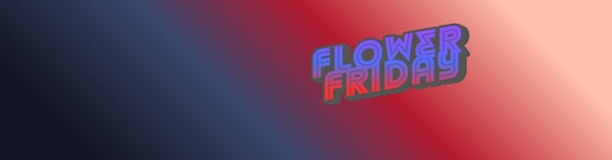 Flower Friday weekly offer artwork